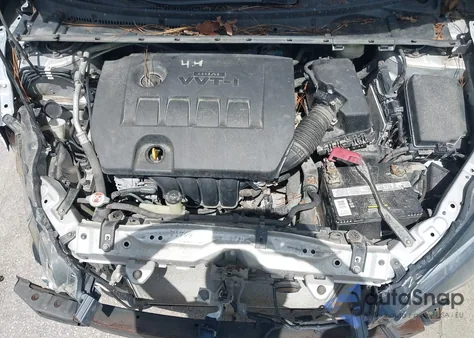 2017 Toyota Corolla L из США, поврежденный, VIN 2T1BURHE3HC841152